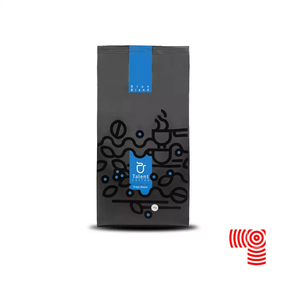 قهوه ترکیبی 80% ربوستا 20% عربیکا آبی تلنت