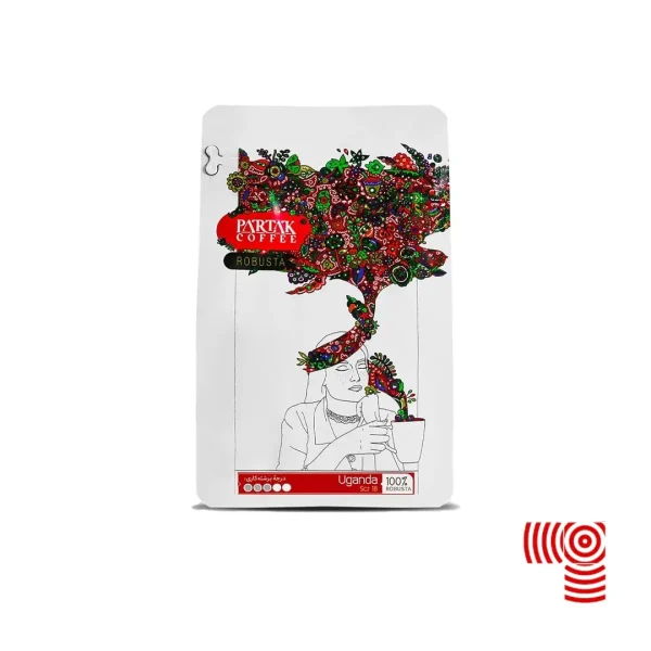 قهوه روبوستا اوگاندا SCR 18 پارتاک کافی 250 گرمی