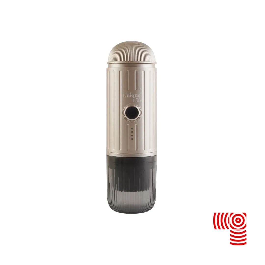 اسپرسو ساز مسافرتی شارژی یونیک لایف 7 اسپرسو ساز شارژی برند یونیک لایف دو کاره رنگ بژ