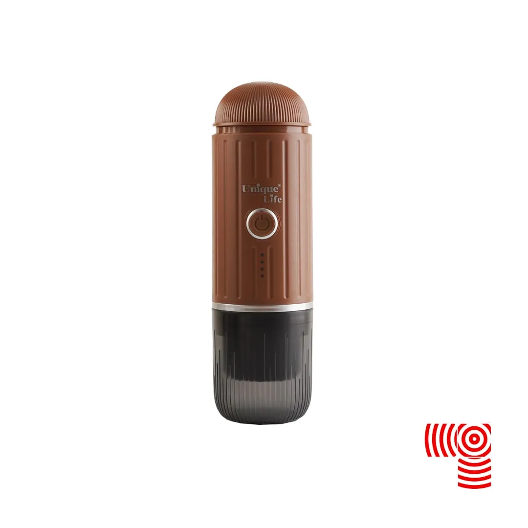 اسپرسو ساز مسافرتی شارژی یونیک لایف 6 اسپرسو ساز مسافرتی شارژی یونیک لایف رنگ قهوه ای